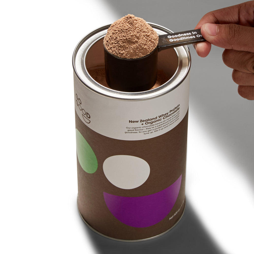 
                  
                    Whey Protein Powder + Organic Chocolate
                  
                